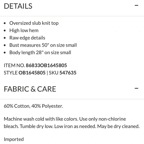 Free People Aria Trapeze long sleeve top in the color Misty Mink. NWT SZ small - Picture 9 of 9